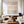 Large Neutral Abstract Painting – Modern Hand Painted Cream and Gray Line Art for Stylish Interior Design