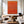 Large Hand Painted Abstract Art – Vibrant Orange Canvas Painting for Contemporary Living Room and Office Decor