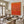 Large Hand Painted Abstract Art – Vibrant Orange Canvas Painting for Contemporary Living Room and Office Decor