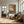 Large Vintage Dancing Figures & Puppet Figurative Oil Painting Folk Art Canvas Wall Art for Living Room Decor