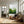 Large Green Mountain Landscape Canvas Wall Art Textured Nature Painting for Living Room Decor