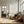 Large Minimalist Textured Dot Grid Canvas Wall Art Textured Painting for Dining Room & Hallway Decor