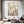 Large Neutral Abstract Painting – Modern Hand Painted Cream and White Flower Art for Stylish Interior Design
