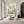 Large Neutral Abstract Painting – Modern Hand Painted Cream and White Flower Art for Stylish Interior Design