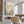 Large Neutral Abstract Painting – Modern Hand Painted Cream and White Flower Art for Stylish Interior Design