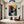 Large Geometric Oil Painting - Abstract Portrait Art on Canvas Hand Painted for Contemporary Interior