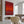 Large Contemporary Red & Burgundy Abstract Canvas Art Rothko Inspired Painting for Interior & Gallery Decor