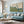 Large Textured River Landscape Oil Painting Green Abstract Canvas Wall Art for Living Room Decor