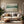 Large Abstract Ocean Wave Oil Painting Textured Green Coastal Canvas Wall Art for Living Room Decor