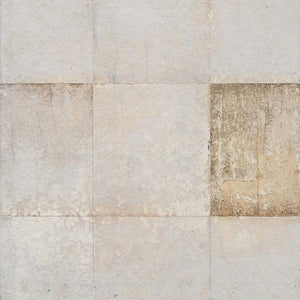 Large Minimalist Abstract Painting – Modern Beige and Cream Grid Canvas Art Hand Painted for Living Room Decor