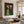 Large Luxury Floral Portrait Oil Painting Hand Painted Canvas Wall Art for Upscale Home Decor