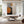 Large Modern Geometric Canvas Wall Art | Minimalist Orange and Grey Abstract Painting for Living Room