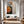 Large Modern Geometric Canvas Wall Art | Minimalist Orange and Grey Abstract Painting for Living Room