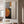 Large Modern Geometric Canvas Wall Art | Minimalist Orange and Grey Abstract Painting for Living Room