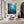 Large Abstract Underwater Fish Vortex Textured Canvas Art Colorful Ocean Painting for Home & Office Decor
