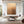 Large Abstract Sunset Painting – Modern Hand Painted Tan and Brown Art for Cozy Living Room