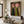 Large Expressive Floral Figure Oil Painting on Canvas Textured Wall Art for Modern Living Room Decor