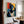 Large Geometric Oil Painting - Abstract Portrait Art on Canvas Hand Painted for Contemporary Interior