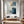 Large Minimalist Abstract Canvas Wall Art | Creative Blue and White Painting for Office or Study