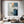 Large Minimalist Abstract Canvas Wall Art | Creative Blue and White Painting for Office or Study