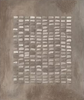 Large Contemporary Textured Pattern Canvas Wall Art Modern Neutral Nature Tone Painting