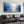 Large Abstract Blue Forest Canvas Wall Art | Textured Nature Landscape Painting for Bedroom Decor