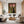 Large Modern Floral Portrait Oil Painting on Canvas Textured Wall Art for Living Room Decor