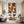 Large Contemporary Patchwork Abstract Canvas Wall Art Terracotta Earth Tone Painting for Home Decor