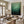 Large Hand Painted Bird Art – Deep Green Abstract Nature Oil Painting on Canvas for Home Decor