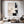 Large Minimalist Abstract Painting – Black and White Canvas Wall Art Hand Painted for Modern Living Room