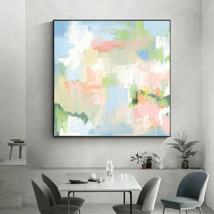 Large Modern Colorful Abstract Art #VRA 063