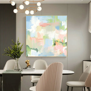 Large Modern Colorful Abstract Art #VRA 063
