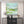 Large Mint Green Abstract Mountain Wall Art #VRA 107
