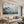 Large Contemporary Mountain Oil Painting Green Landscape Canvas Wall Art for Modern Home Decor