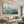 Large Abstract Mountain Oil Painting Green Landscape Canvas Wall Art for Living Room Decor