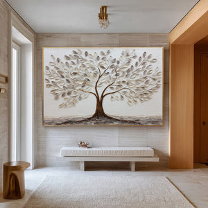Large Modern Botanical Tree Wall Art #VRA 060