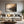 Large Wabi-Sabi Abstract City Reflection Canvas Art Textured Painting for Entryway & Office Decor