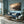 Large Wabi-Sabi Abstract City Reflection Canvas Art Textured Painting for Entryway & Office Decor