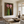 Large Contemporary Floral Oil Painting Hand Painted Canvas Wall Art for Living Room Entryway Statement Decor