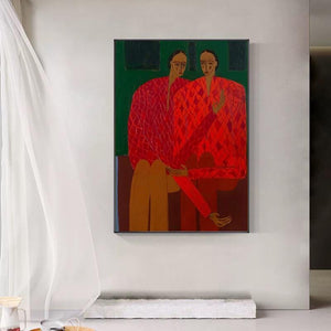 Abstract Large Figure Study | VelraArt #AG 181