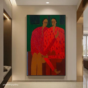 Abstract Large Figure Study | VelraArt #AG 181