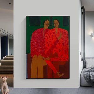 Abstract Large Figure Study | VelraArt #AG 181