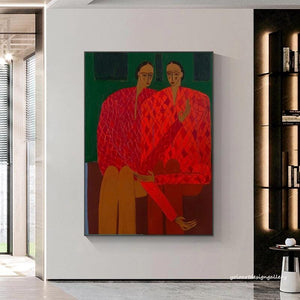 Abstract Large Figure Study | VelraArt #AG 181