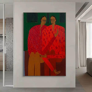 Abstract Large Figure Study | VelraArt #AG 181