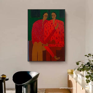 Abstract Large Figure Study | VelraArt #AG 181