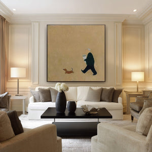 Solitude & Companion Canvas | VelraArt #CZ 022