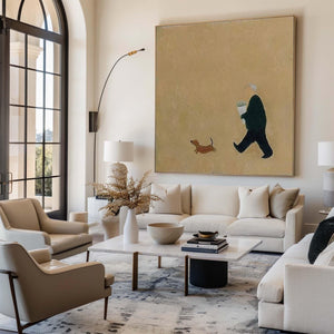 Solitude & Companion Canvas | VelraArt #CZ 022