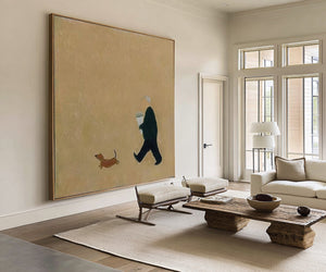 Solitude & Companion Canvas | VelraArt #CZ 022