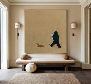 Solitude & Companion Canvas | VelraArt #CZ 022