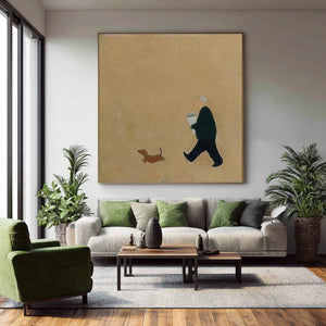 Solitude & Companion Canvas | VelraArt #CZ 022